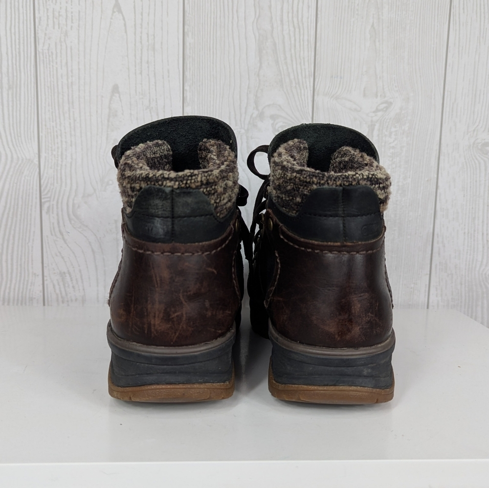 Merrell Eventyr Bluff Fashion Hiking Boots Size 9 Women's Black Brown Leather - Picture 7 of 13